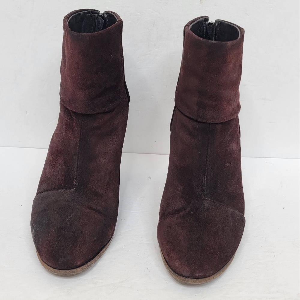 Rag and Bone Women's Dark Brown Suede Boot Size US 9 EU 39